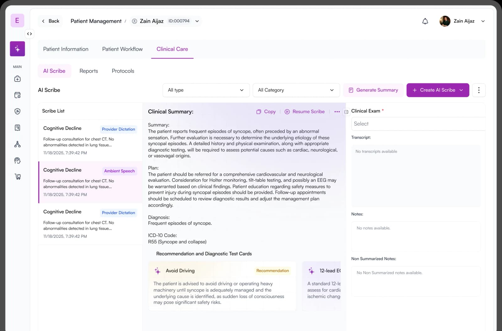 Elkra. AI-powered neurology SaaS