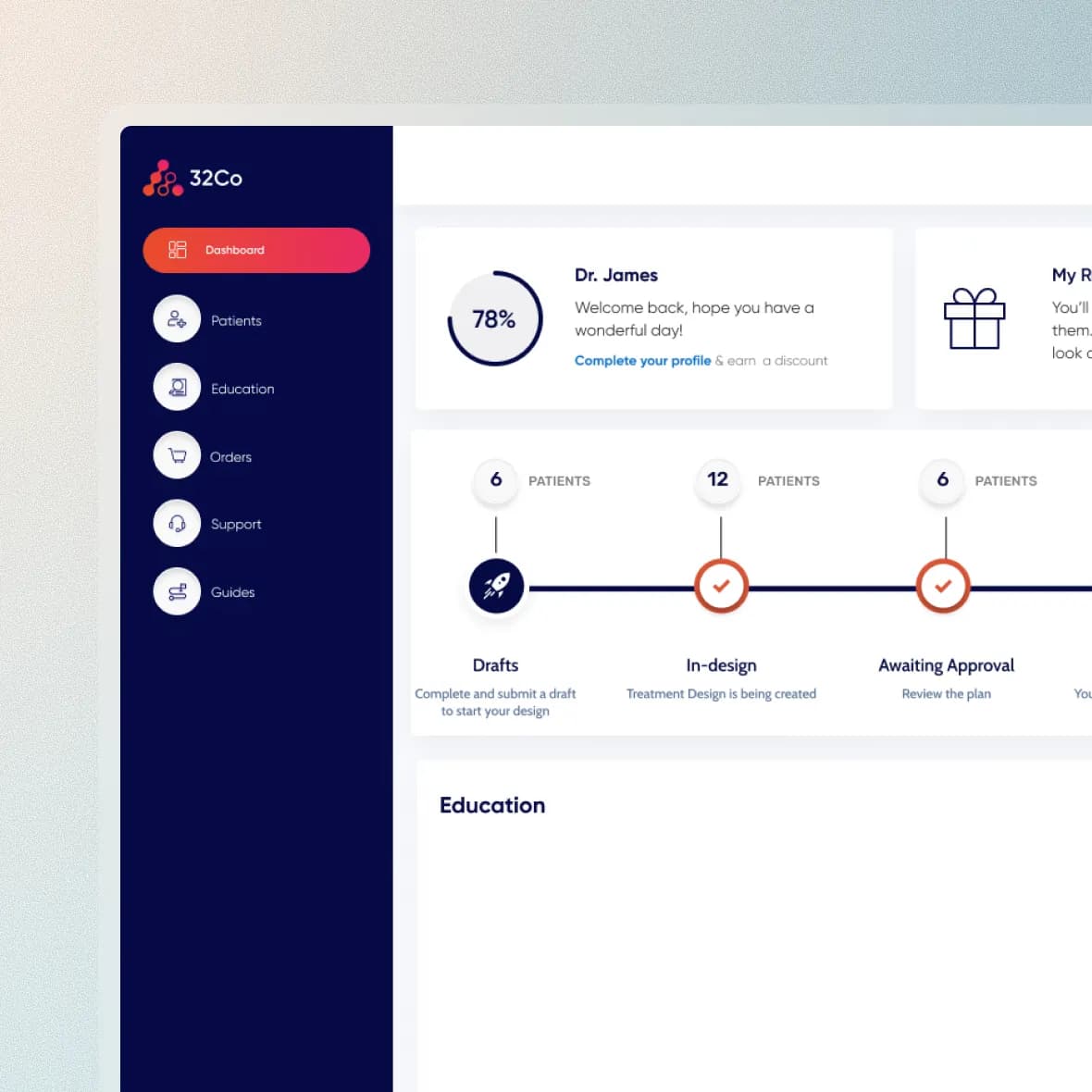 32co. UK dental health-tech SaaS