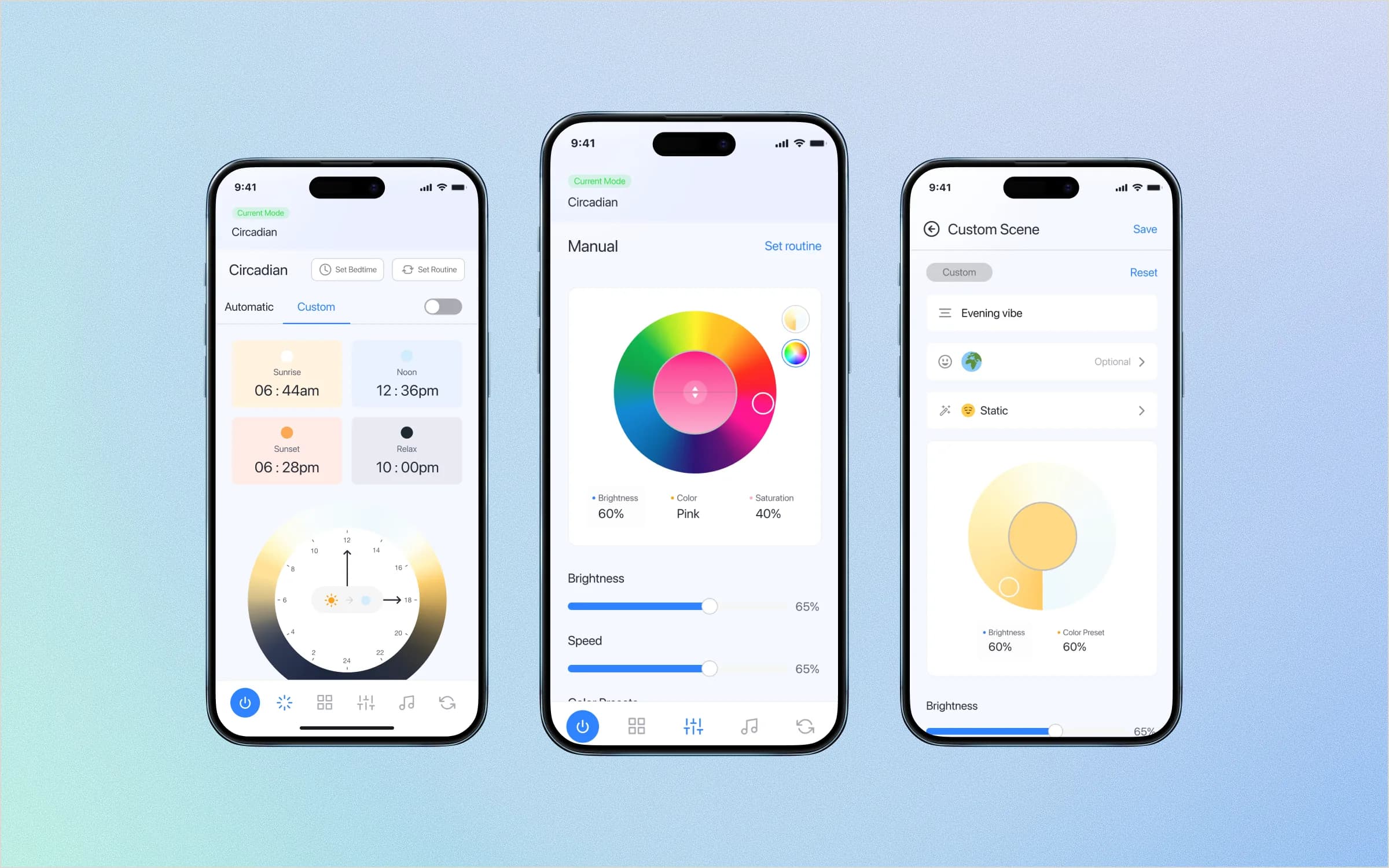 Cleanlife. IoT smart-lighting mobile apps