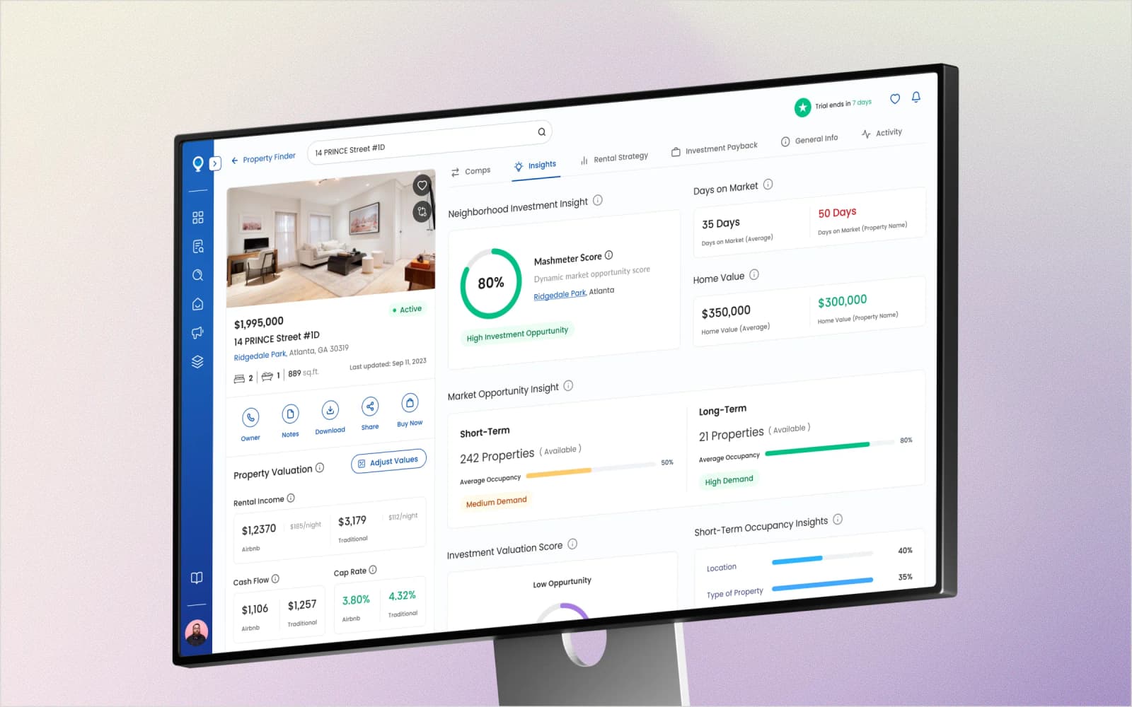 Mashvisor, real-estate analytics SaaS