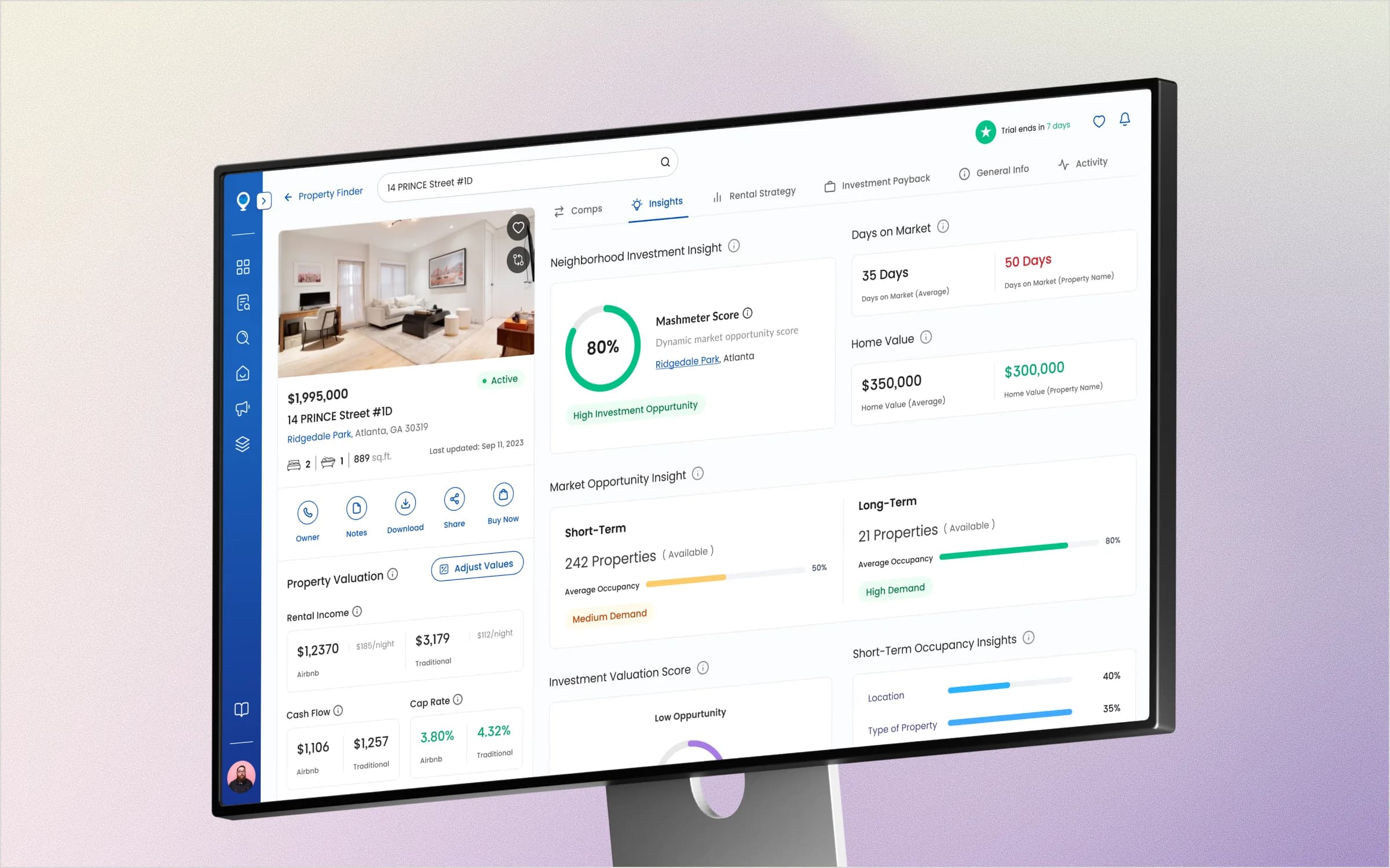 Mashvisor, real-estate analytics SaaS