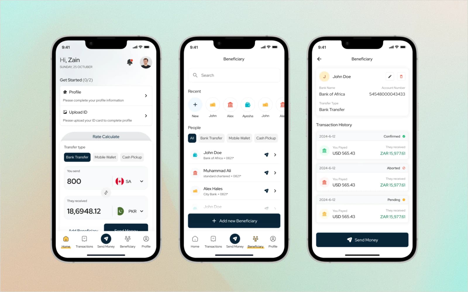 HomeRemitt. South African remittance fintech