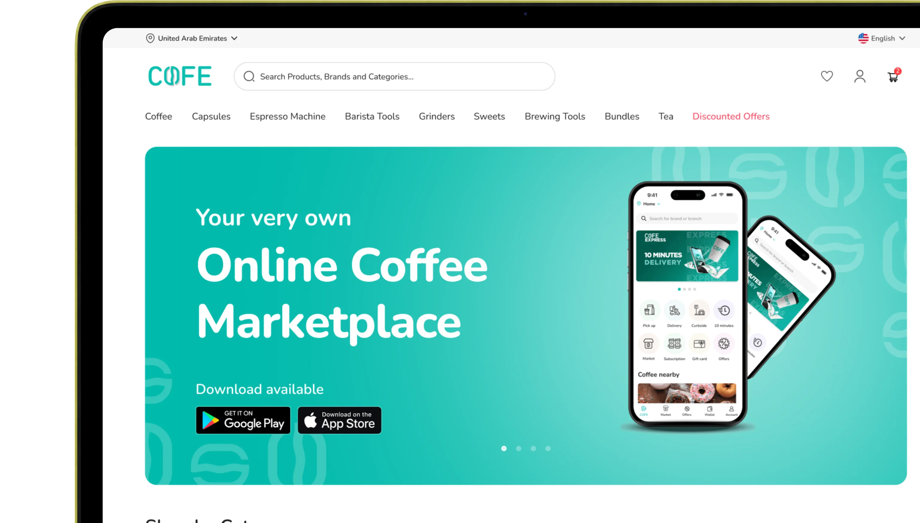 Cofe, F and B commerce platform