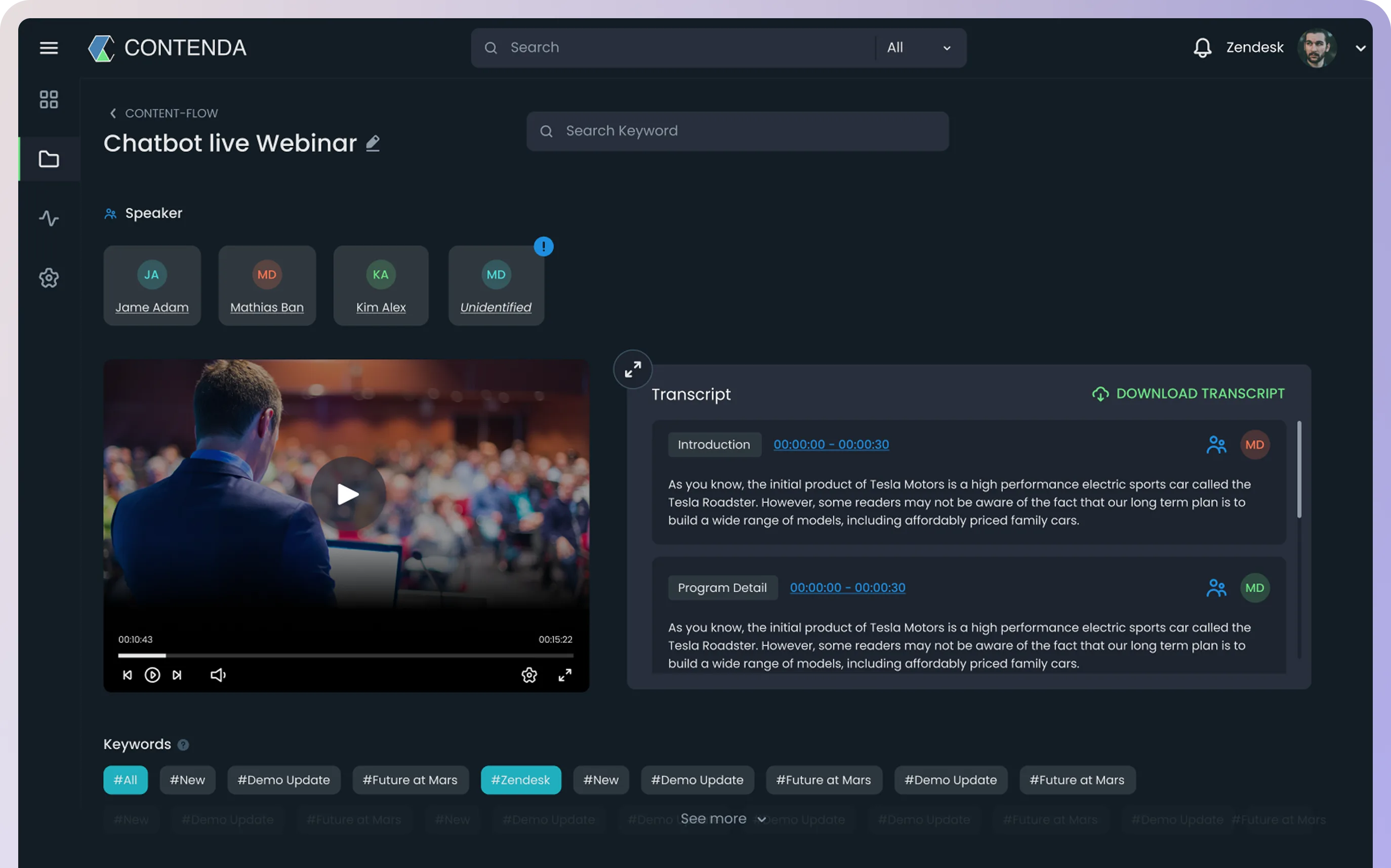 Contenda, generative AI for content, pre-ChatGPT