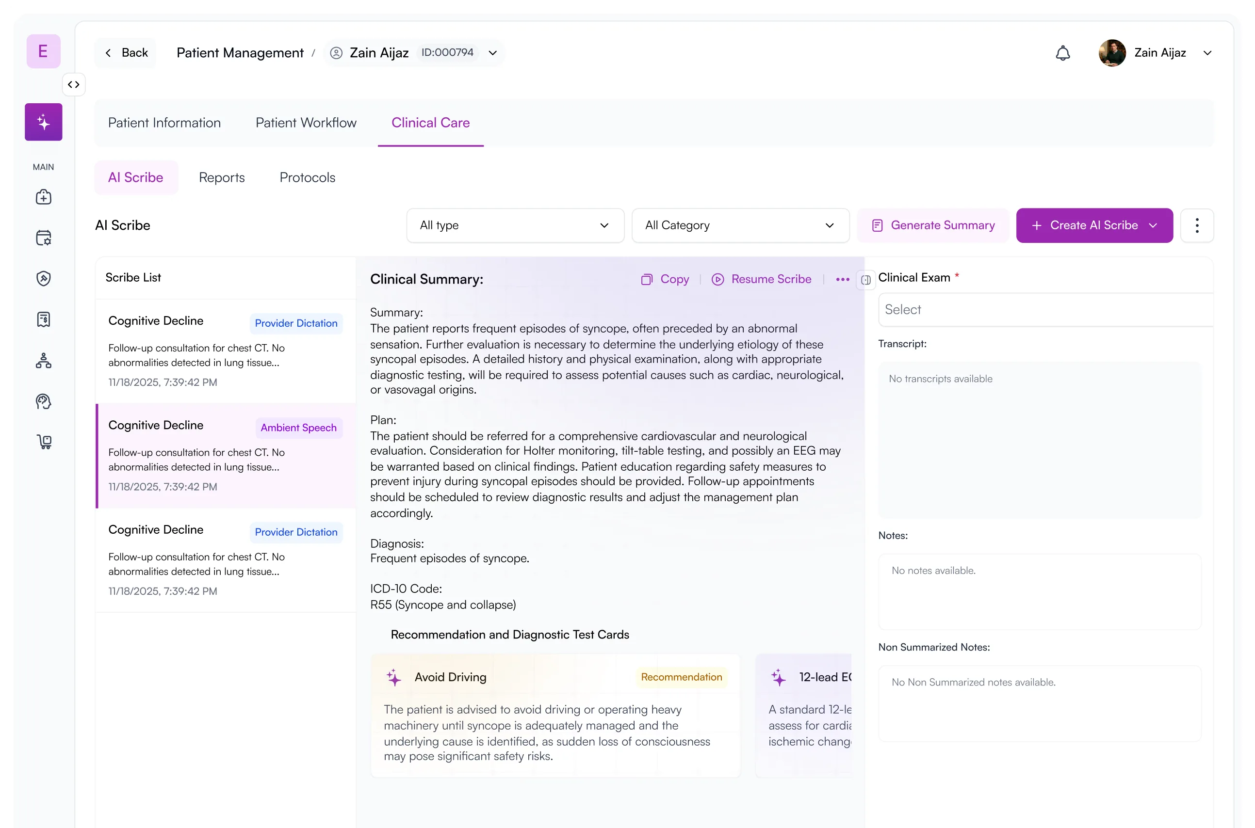 Elkra. AI-powered neurology SaaS