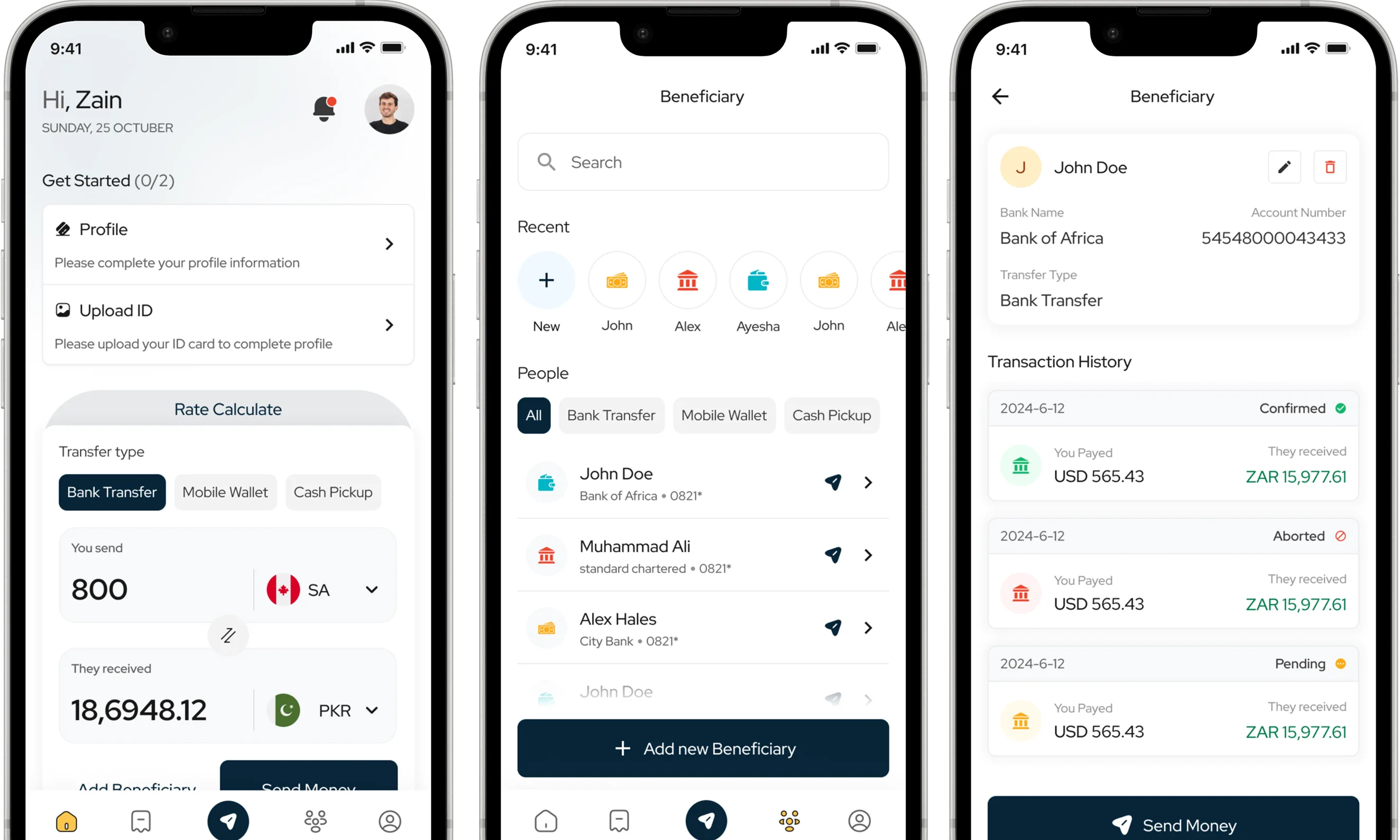HomeRemitt. South African remittance fintech