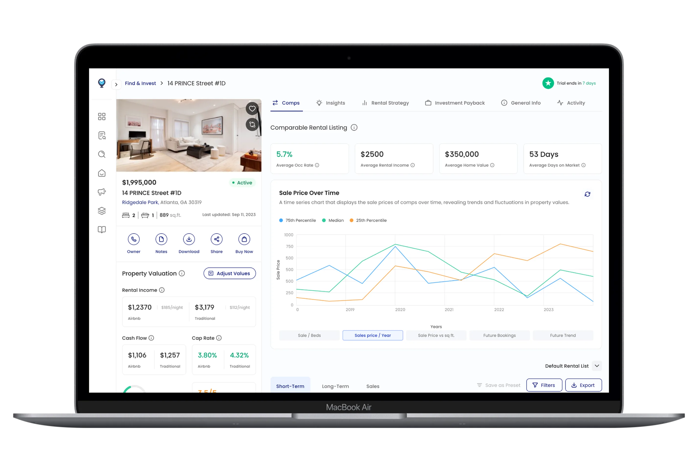 Mashvisor, real-estate analytics SaaS
